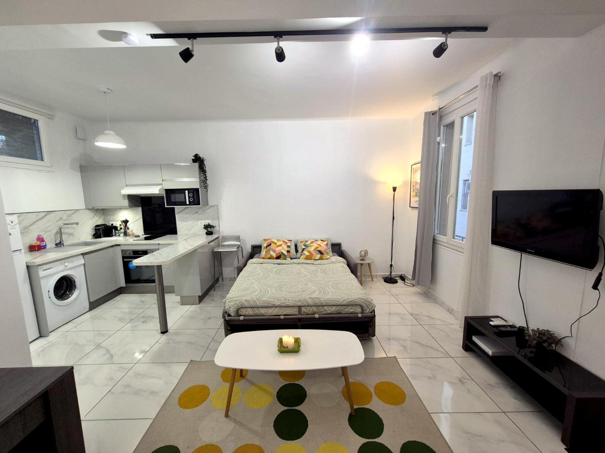 Studio Renove Au Centre Ville 니스 외부 사진
