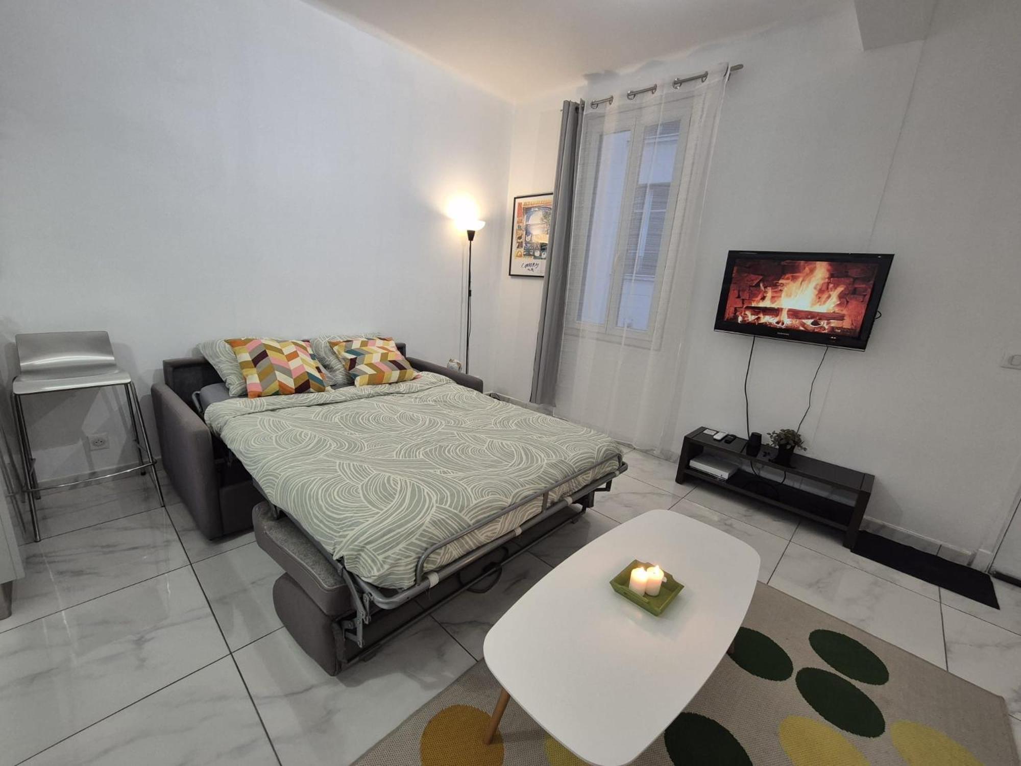 Studio Renove Au Centre Ville 니스 외부 사진