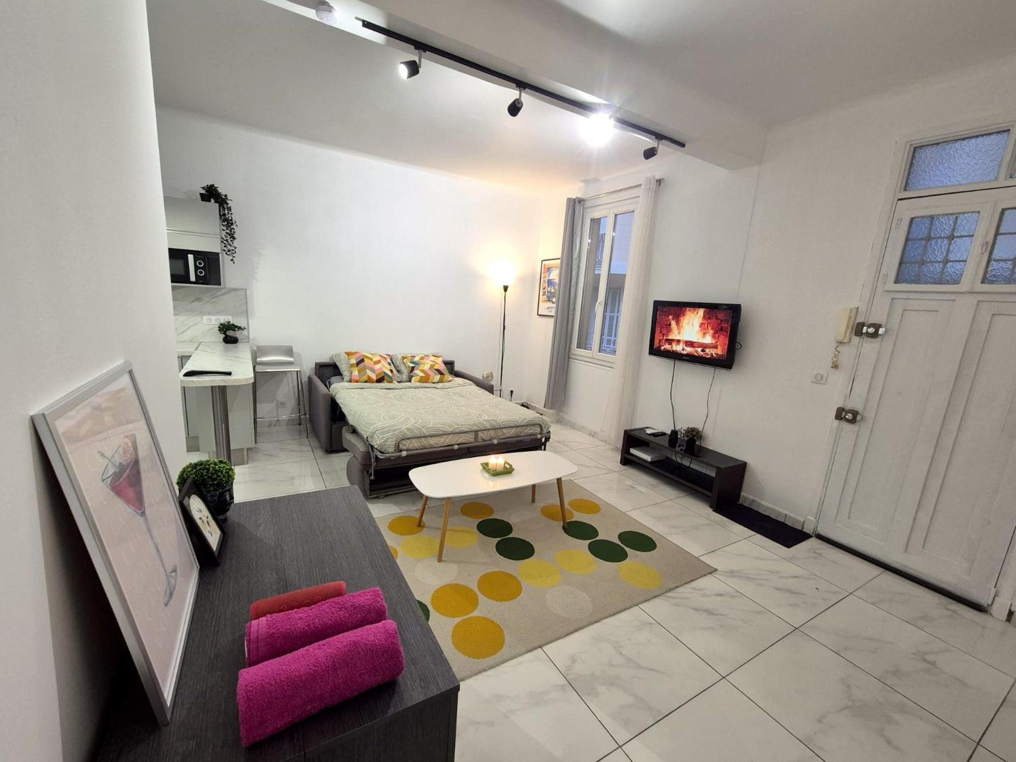 Studio Renove Au Centre Ville 니스 외부 사진