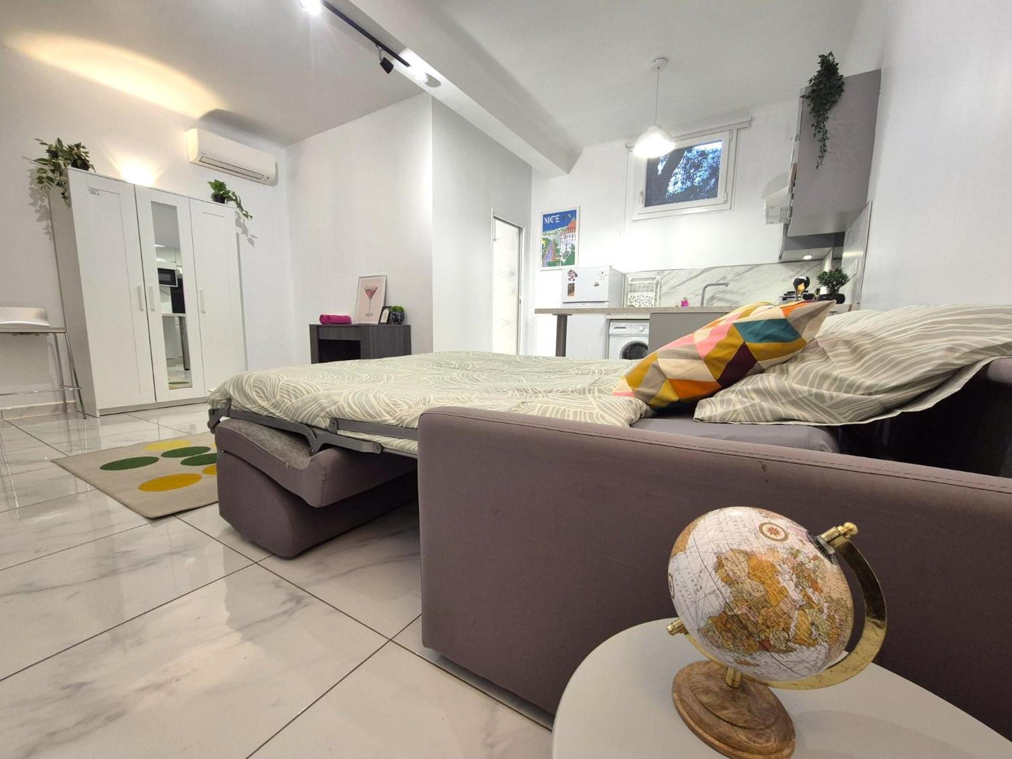 Studio Renove Au Centre Ville 니스 외부 사진